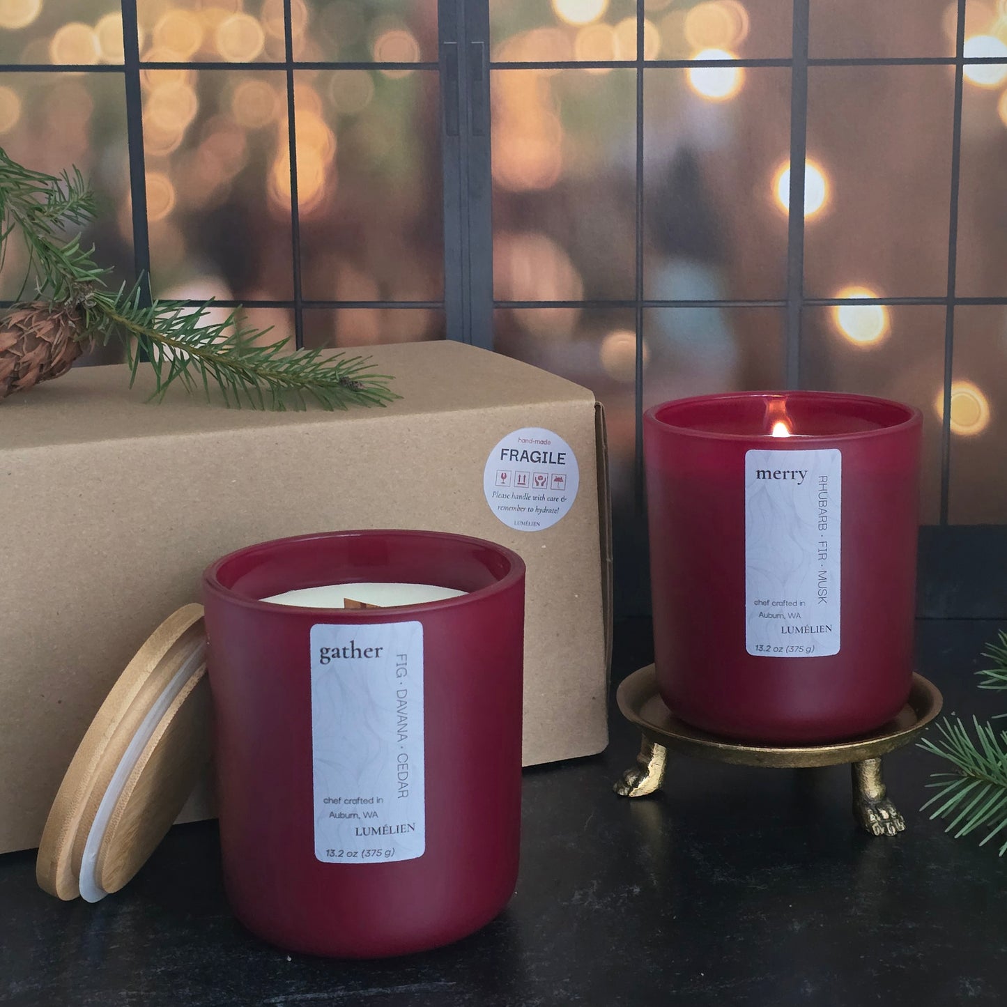 Merry + Gather | 2-Pack 13 oz Holiday Bundle